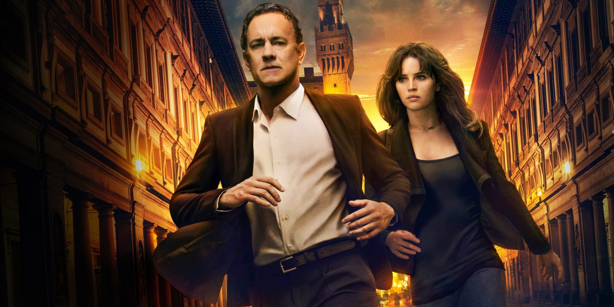 Inferno Movie Tom Hanks with Felicity Jones