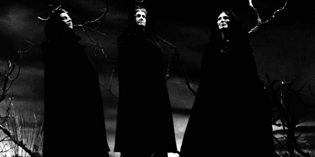 still of The 3 Witches from Macbeth