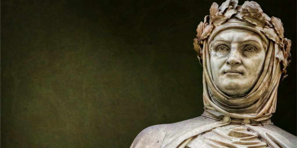 statue of Boccaccio Giovanni