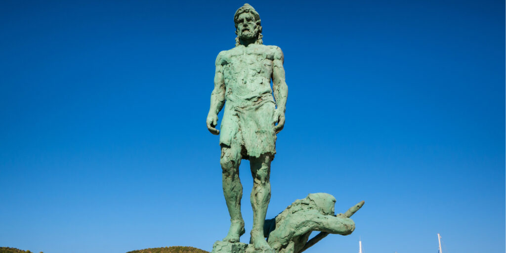 statue of Odysseus Odyssey