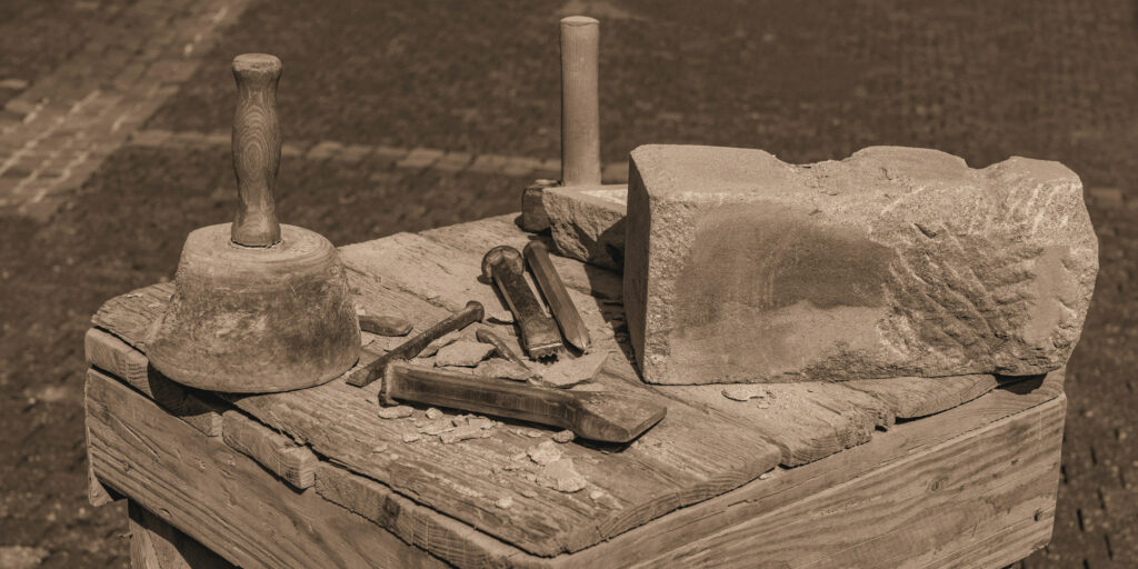 stone masons tools
