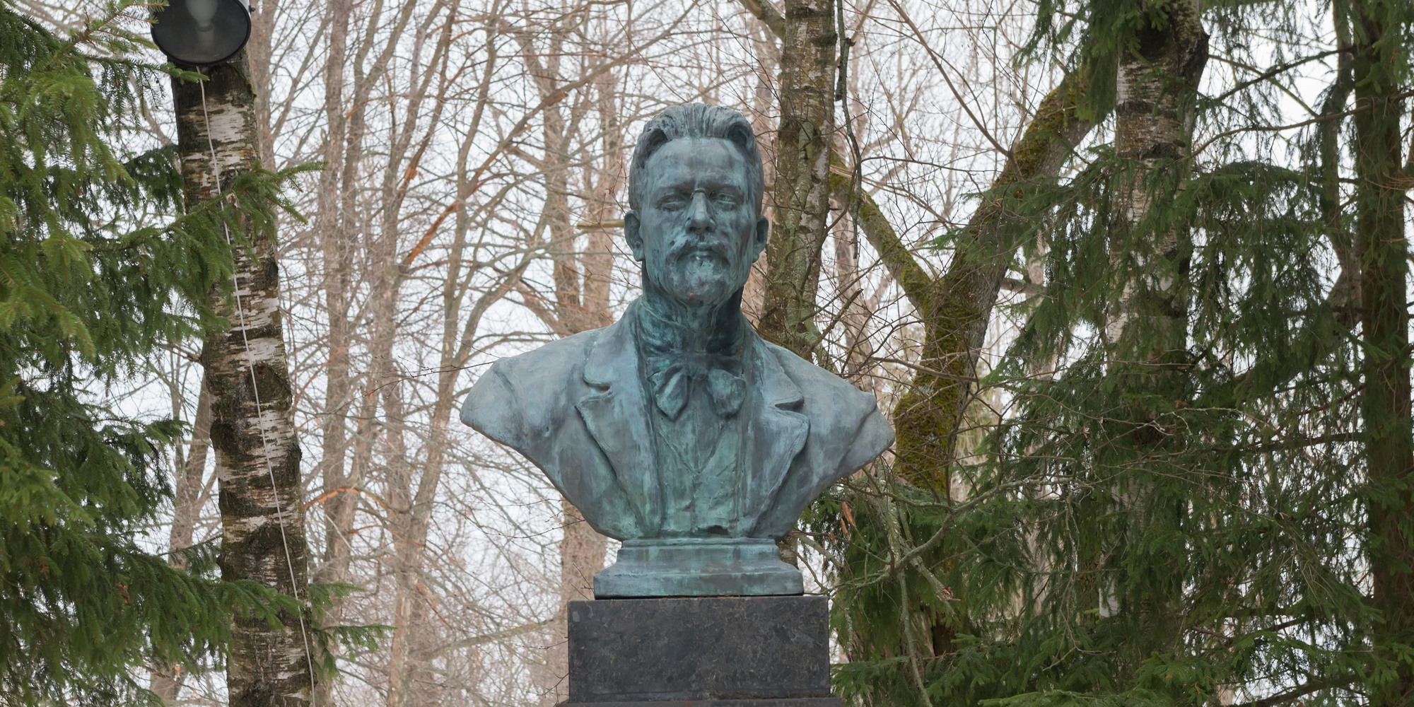 bronze bust of Anton Chekhov