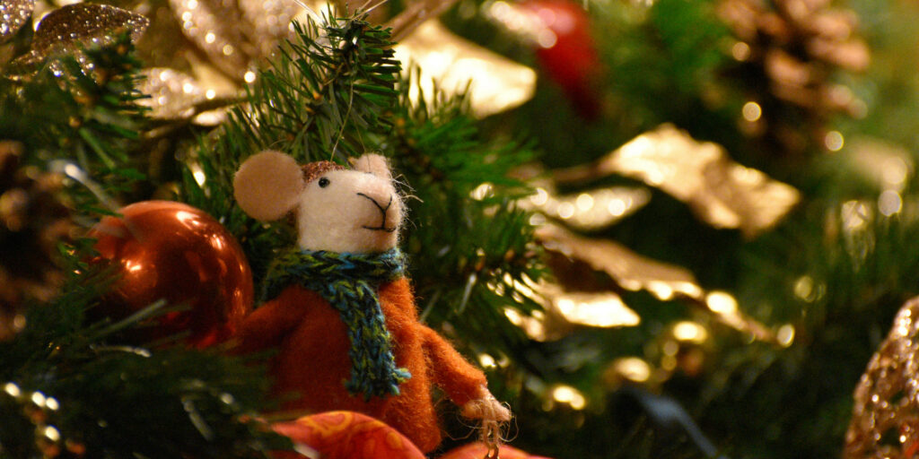 Mouse Christmas Ornament / Decoration
