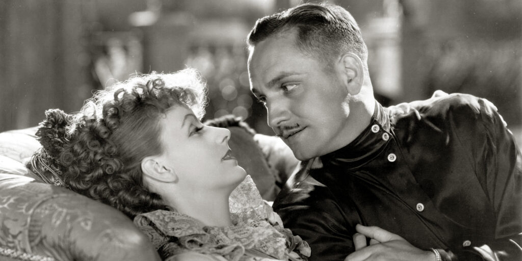 Greta Garbo and Fredric March "Anna Karenina", 1935 MGM.