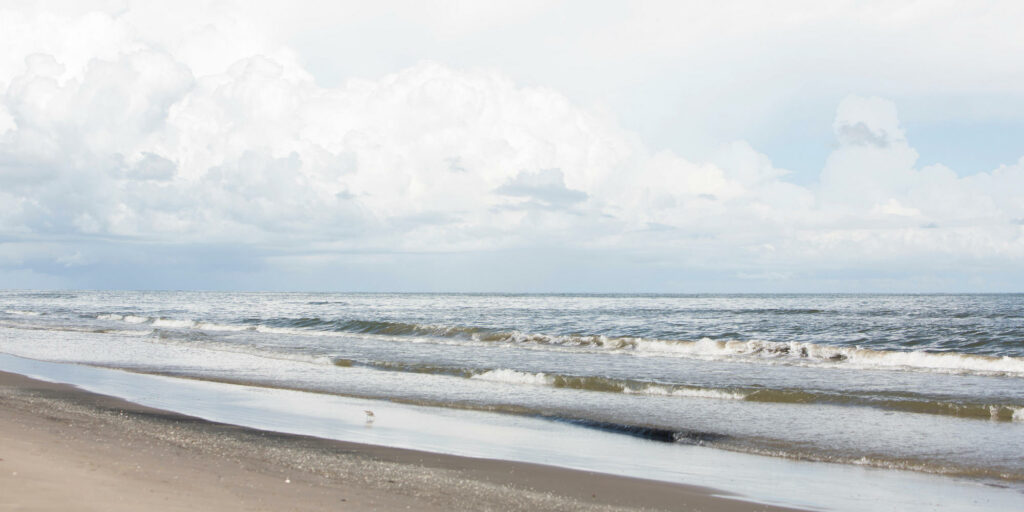 Beach at Grand Isle, Louisiana