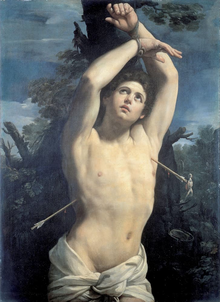 Saint Sebastian by Guido Reni