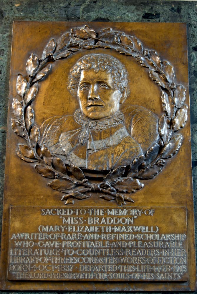 Memorial in St Mary Magdalene church, Richmond-upon-Thames