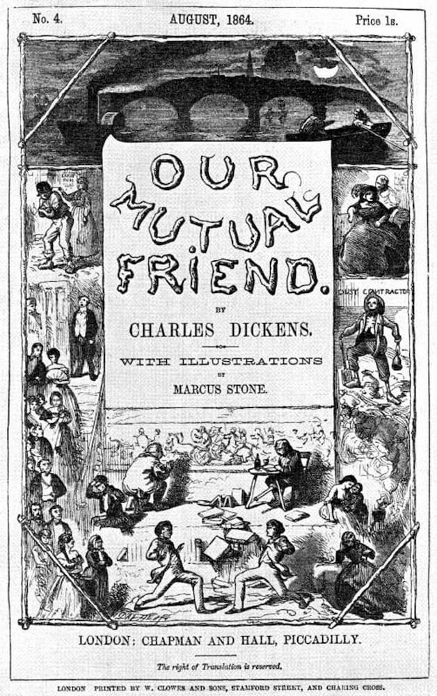 The August 1864 Wrapper for 'Our Mutual Friend'