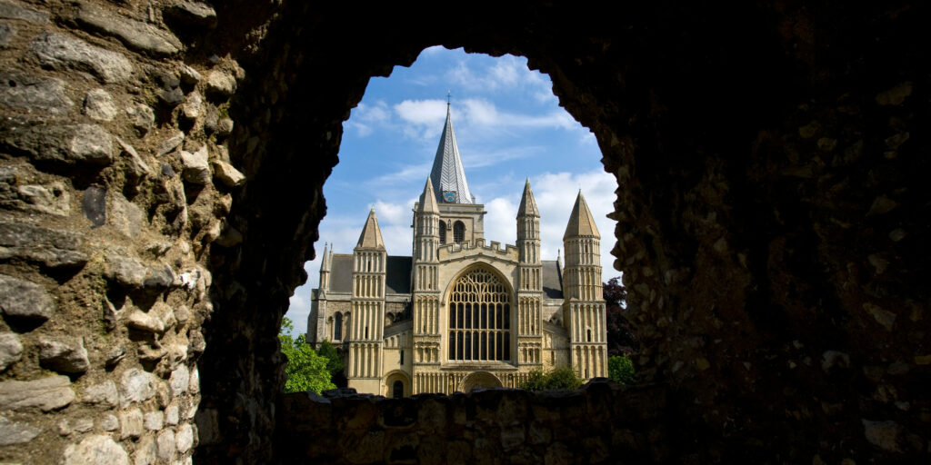 View of Rochester Cathedral