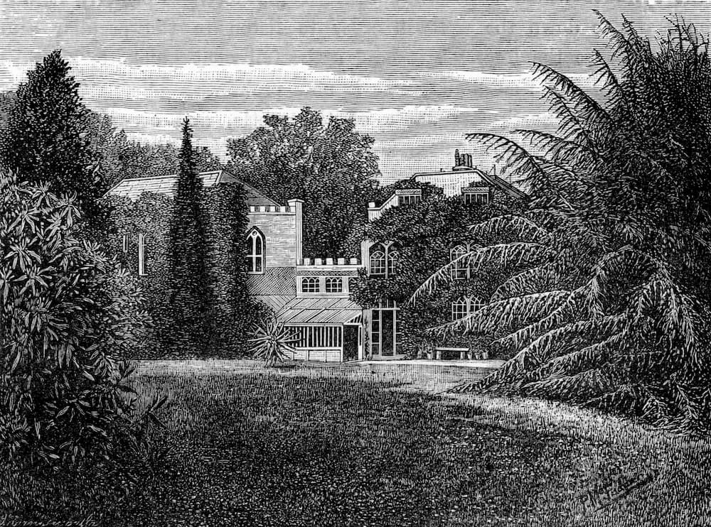 Farringford, I.O.W. house of Alfred Lord Tennyson