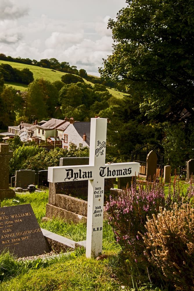 Grave of Dylan Thomas