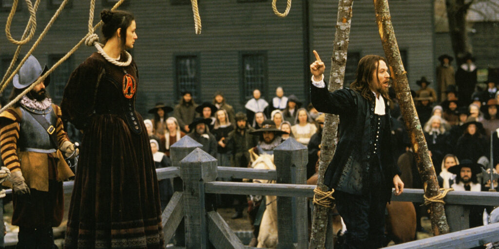 The Scarlet Letter Demi Moore and Gary Oldman in the 1995 film version