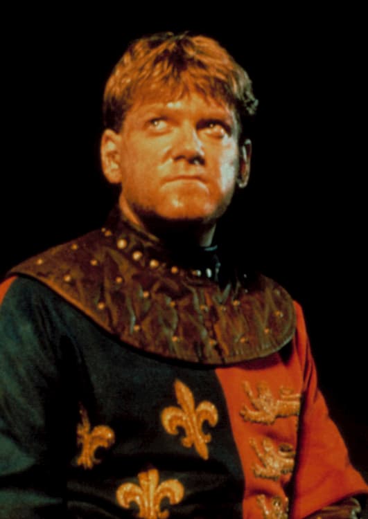 Kenneth Branagh as in Henry V in the 1989 film