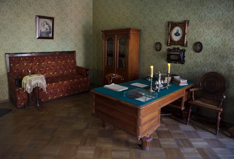 Dostoevsky's apartment where he wrote The Brothers Karamazov